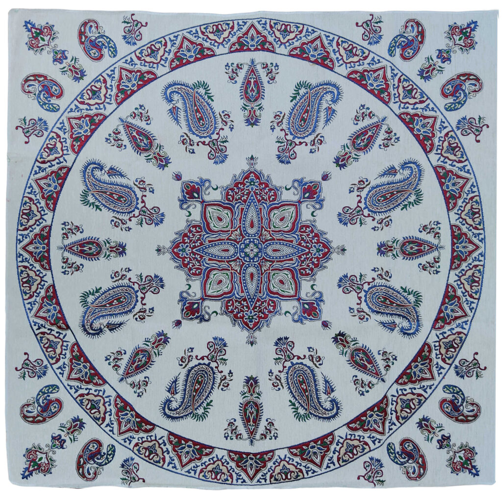 Nappe persane : L'art traditionnel de l'impression sur bloc Kalamkari d'Isfahan Golbaf II