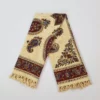 Nappe Persane : Imprimée au Bloc Traditionnel Kalamkari d'Ispahan - Modèle Manel