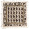 Nappe Persane : Imprimée au Bloc Traditionnel Kalamkari d'Ispahan - Modèle Vira