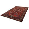 Tapis persan en laine noué à la main à Chaharmahal & Bakhtiari Iliati rouge