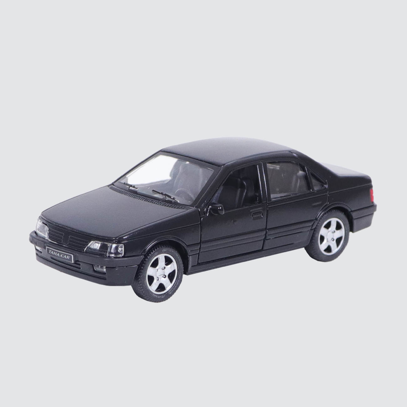 Voiture jouet Diecast Peugeot 405 GLX en métal avec portes ouvrantes