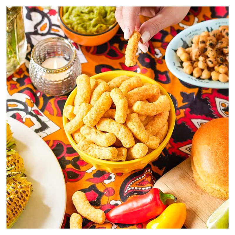 Sooyegh iranien – Snack soufflé aux légumineuses saveur fromage, 50 g (15x)