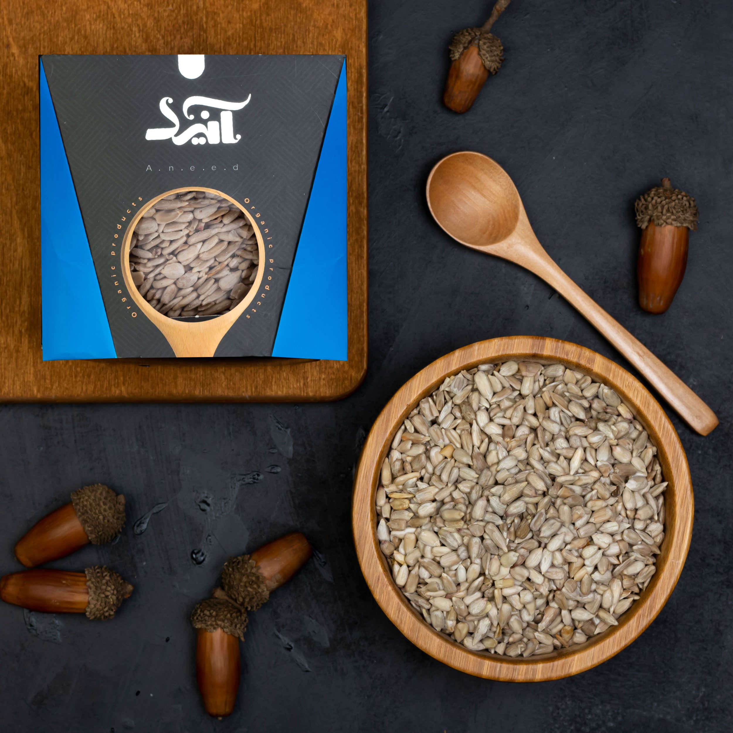 Snack de cerneaux de graines de tournesol crues – 500 g