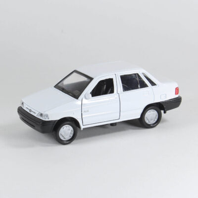 Voiture jouet Diecast Kia Pride 131 en métal et multicolore