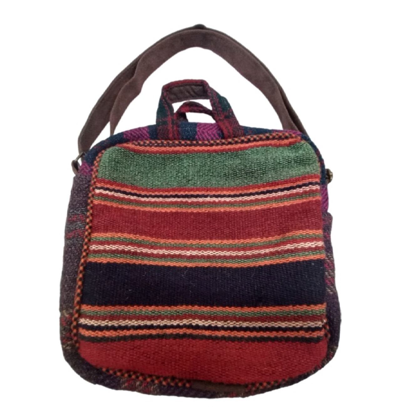 Sac bandoulière Kilim fait main avec style traditionnel