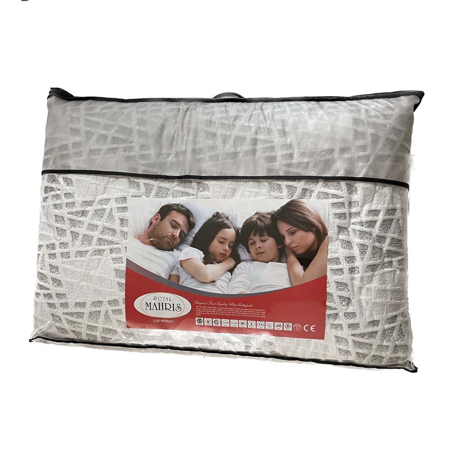 Matelas de sol taille simple modèle Mahris – 200×90 cm