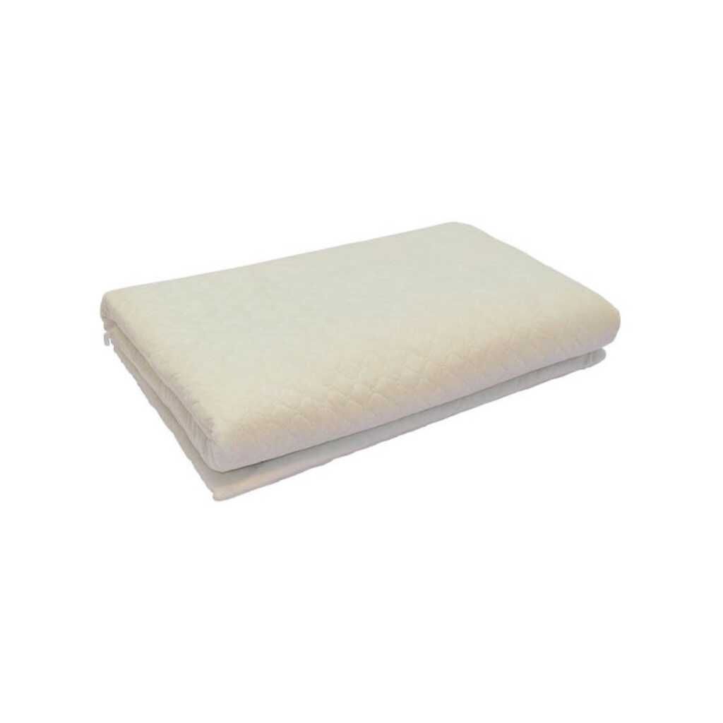 Matelas de sol blanc taille simple modèle Parsan – 185x85 cm
