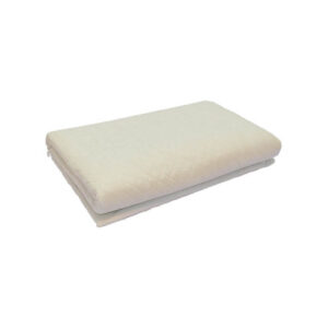 Matelas de sol blanc taille simple modèle Parsan – 185×85 cm