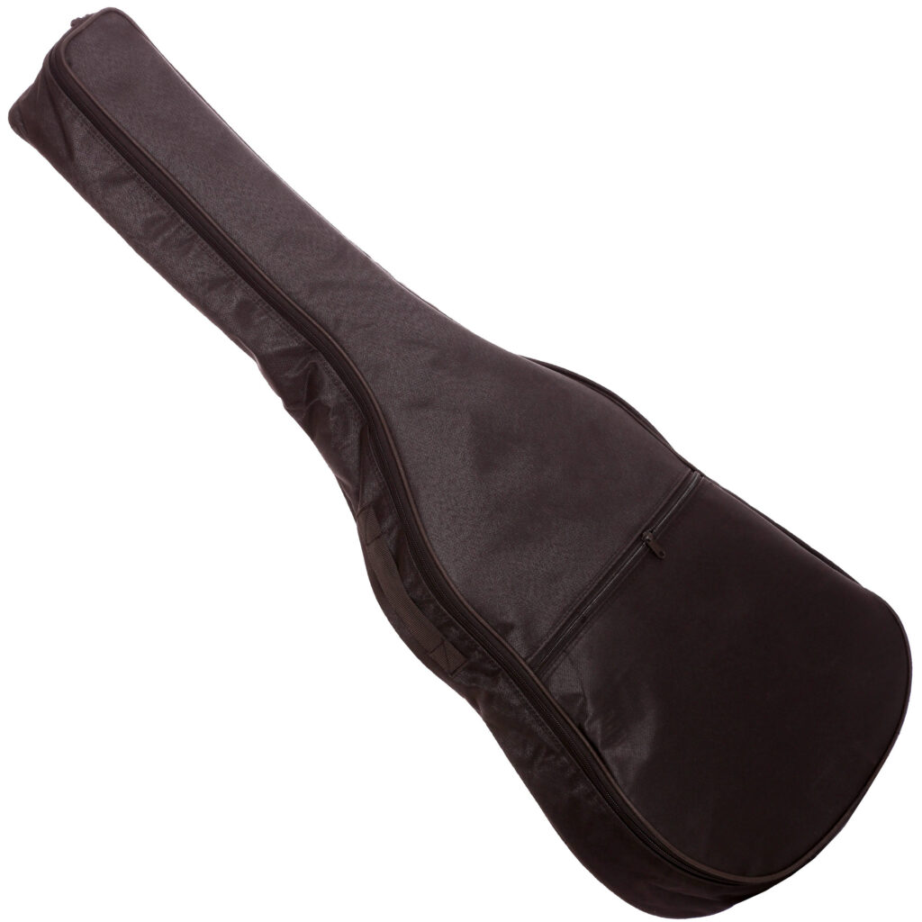 Housse souple noire antichoc pour guitare classique