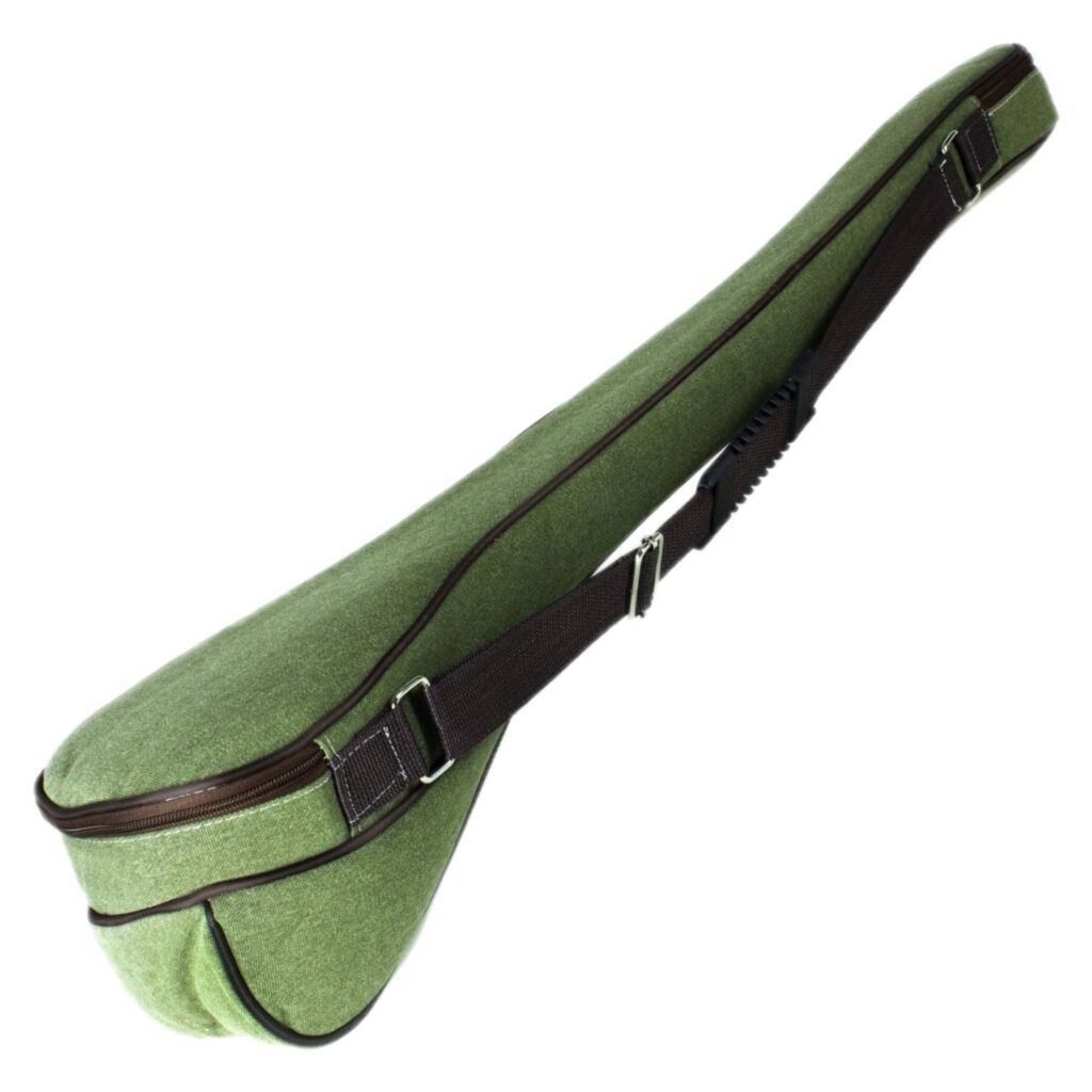 Housse souple pour instrument setâr persan – Lin vert clair