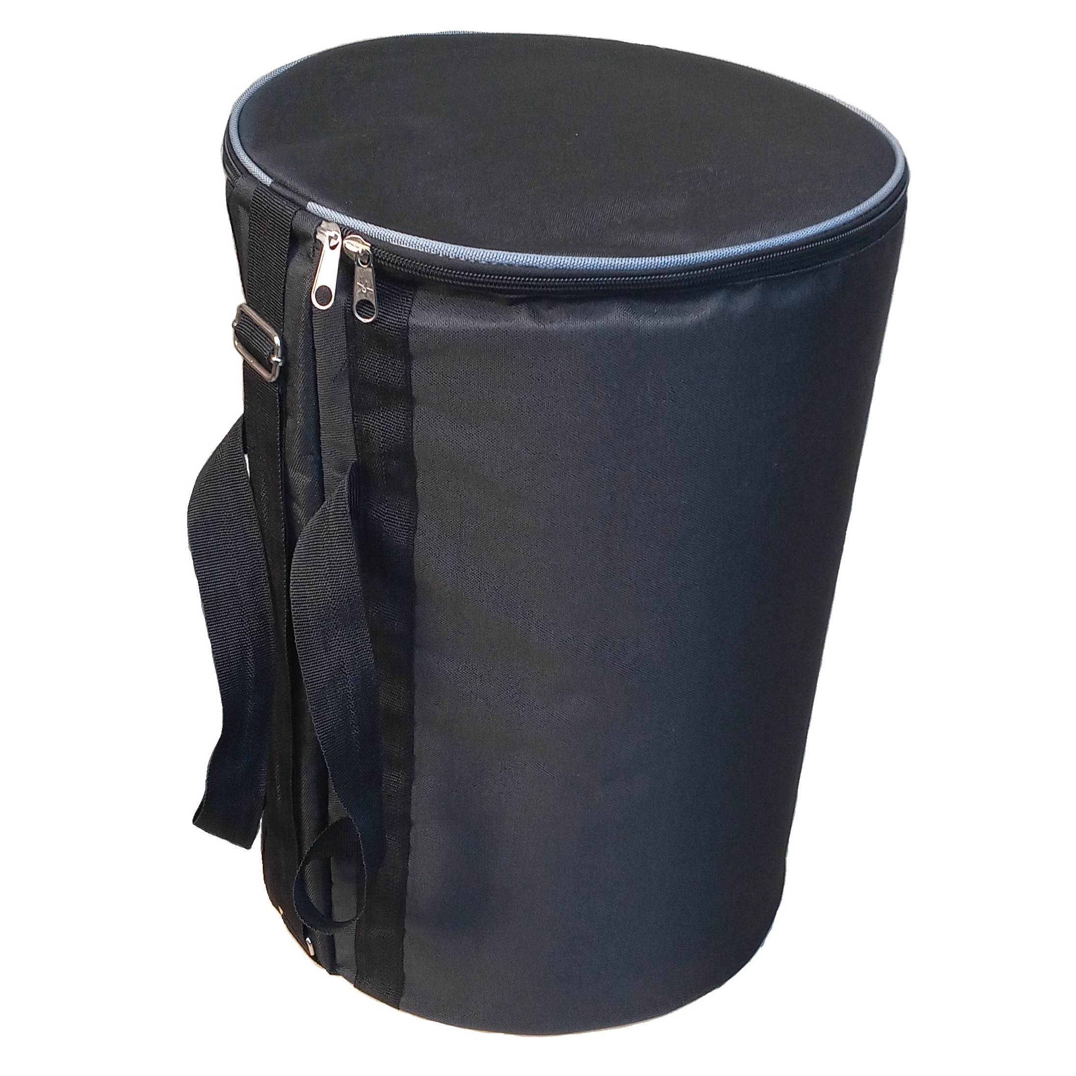 Housse souple noire et robuste pour tambour tombak persan