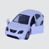 Voiture jouet Diecast iranienne Tiba 2 avec portes ouvrantes