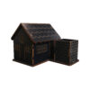 Porte-Cure-Dents en Bois avec Motif de Cottage pour Votre Table