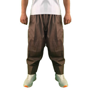 Pantalon Traditionnel Kurde – Marron Classique Shalwar