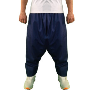 Pantalon Traditionnel Kurde – Bleu Marine Stylé Shalwar