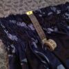 Pantalon Traditionnel Kurde – Bleu Marine Palangi Shalwar