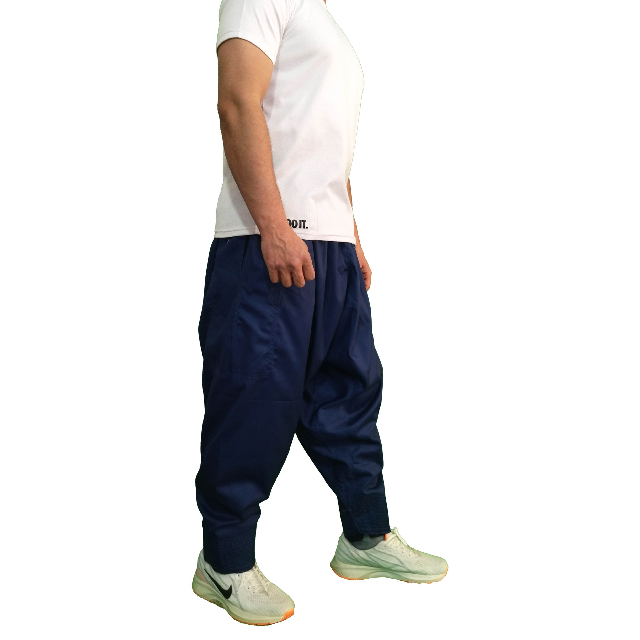 Pantalon Traditionnel Kurde – Bleu Marine Stylé Shalwar