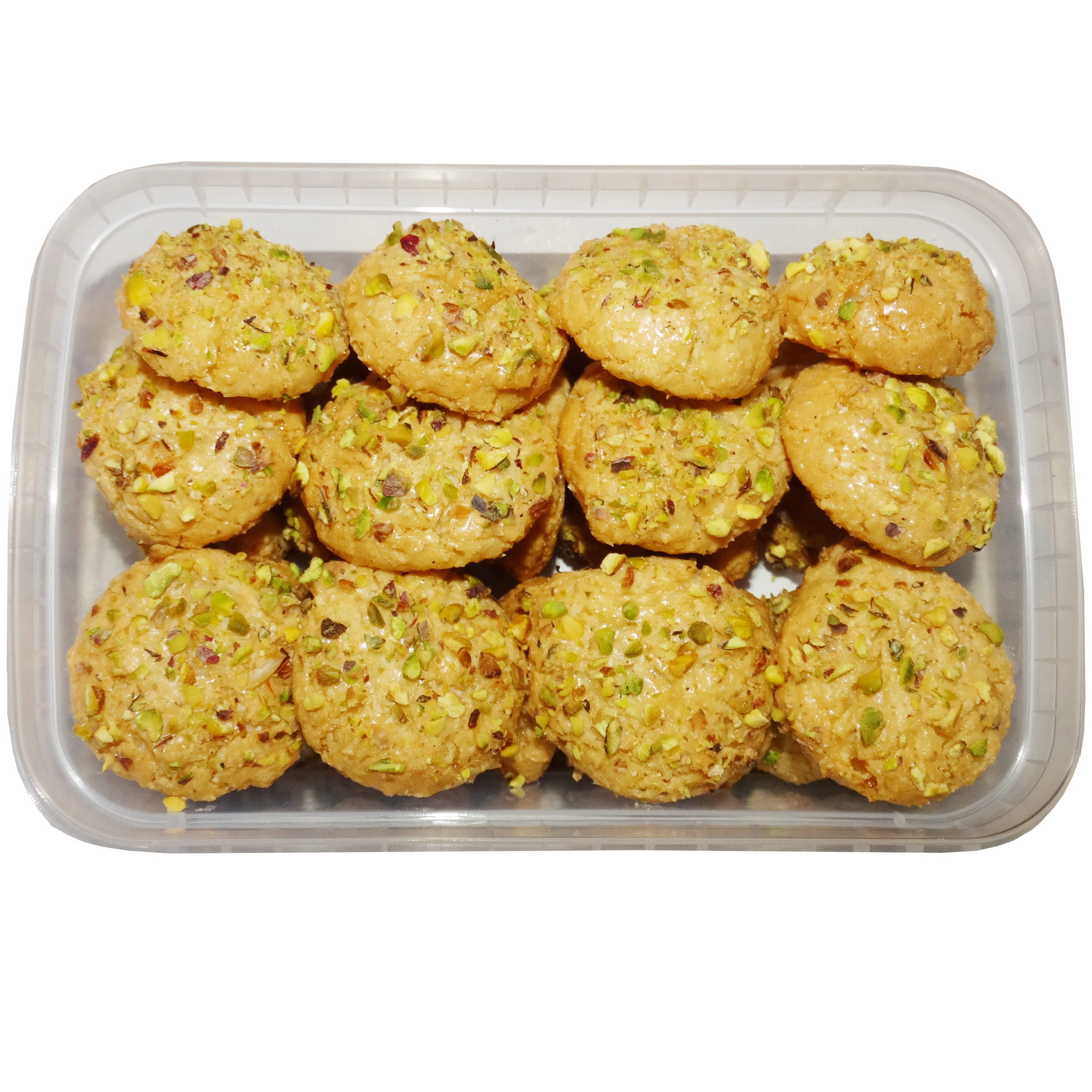Shirini Nargili - Biscuits traditionnels persans à la pistache et à la noix de coco de Yazd 800g