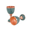Ensemble Haft-Seen incrusté de turquoise pour décoration de table de Norouz