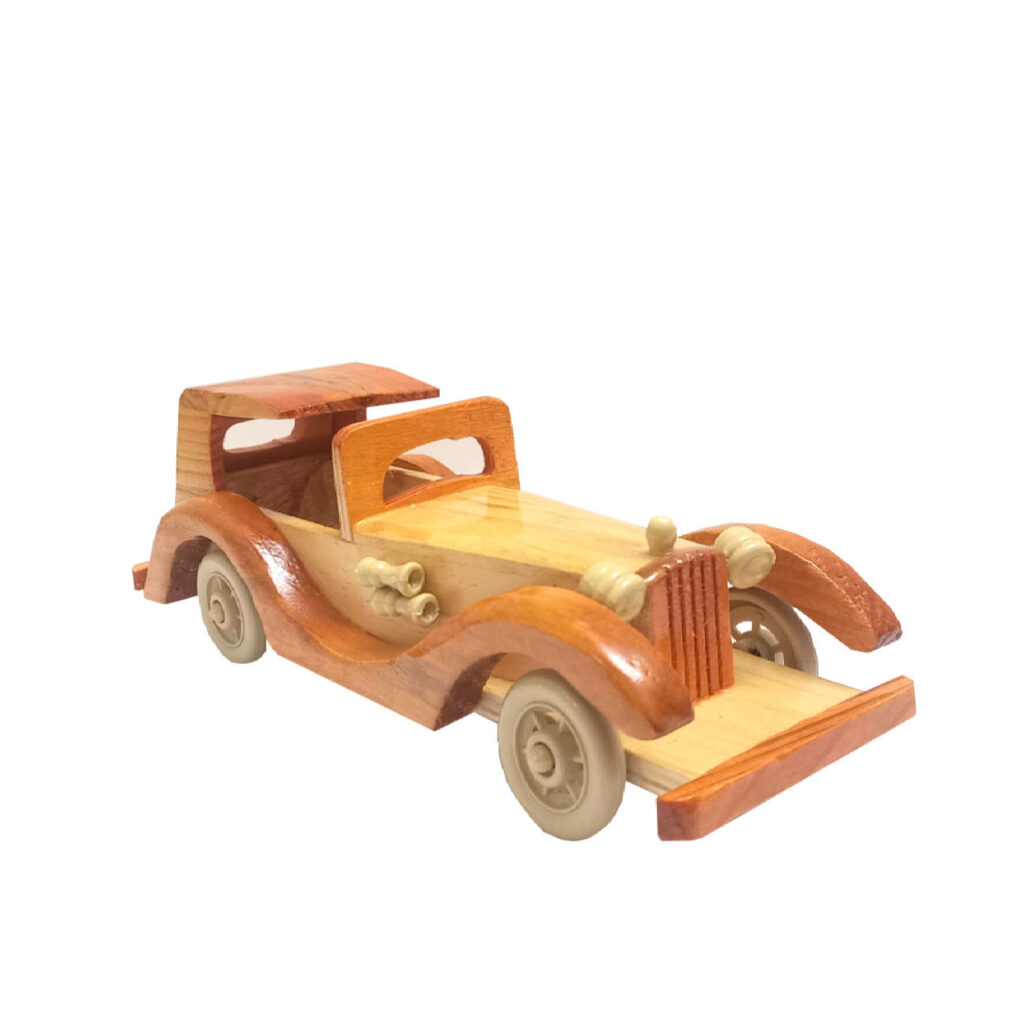 Maquette à monter : Kit de modèle de voiture classique en bois