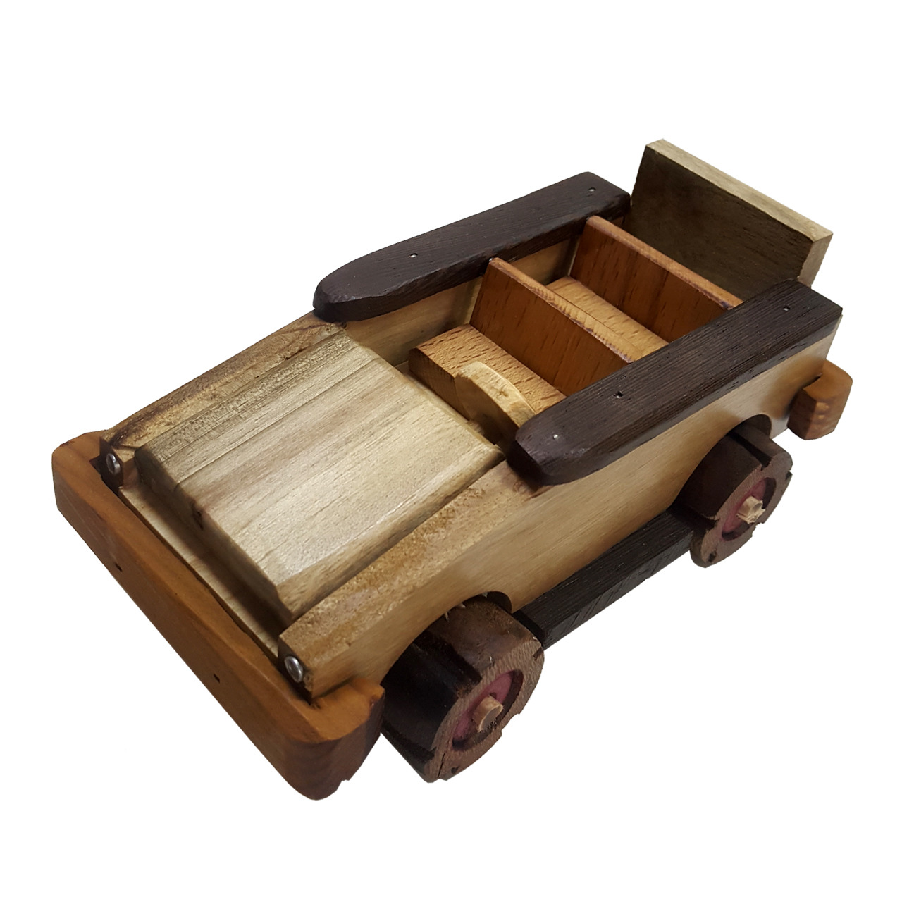 Maquette à monter : Kit de modèle de voiture classique en bois