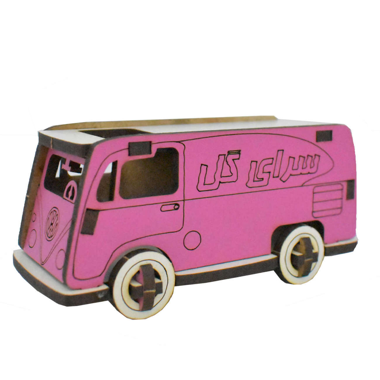 Kit de Modèle Puzzle 3D en Bois – Van
