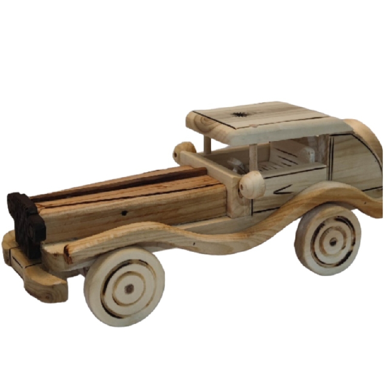 Maquette à monter : Kit de modèle de voiture classique en bois
