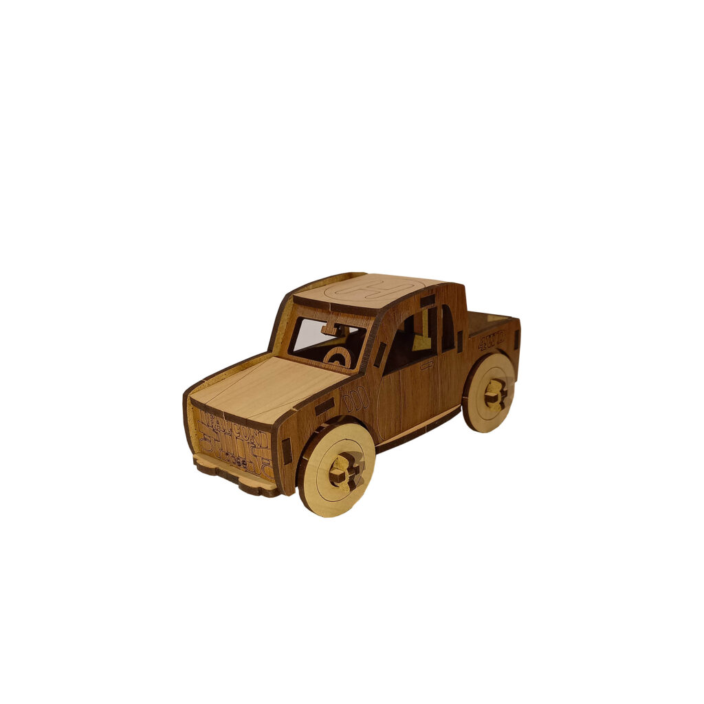 Kit de Modèle Puzzle 3D en Bois – Voiture Classique