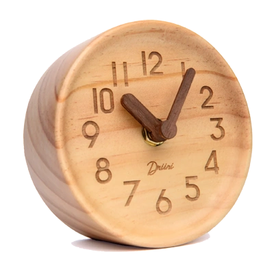Horloges de bureau en bois