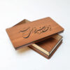 Boîte en Bois pour Cadeaux – Motif Calligraphie « Parfum du Printemps »