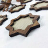 Ensemble Haft-Seen en bois pour Norouz – Motif Shamseh