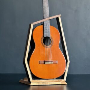 Support en Bois pour Instrument Guitare Luxueux Fait Main