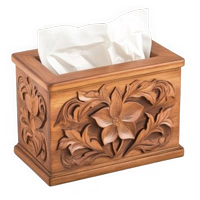Boîtes à mouchoirs rustiques
