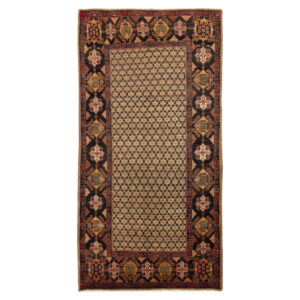 Tapis persan authentique en laine noué à la main à Kermanshah