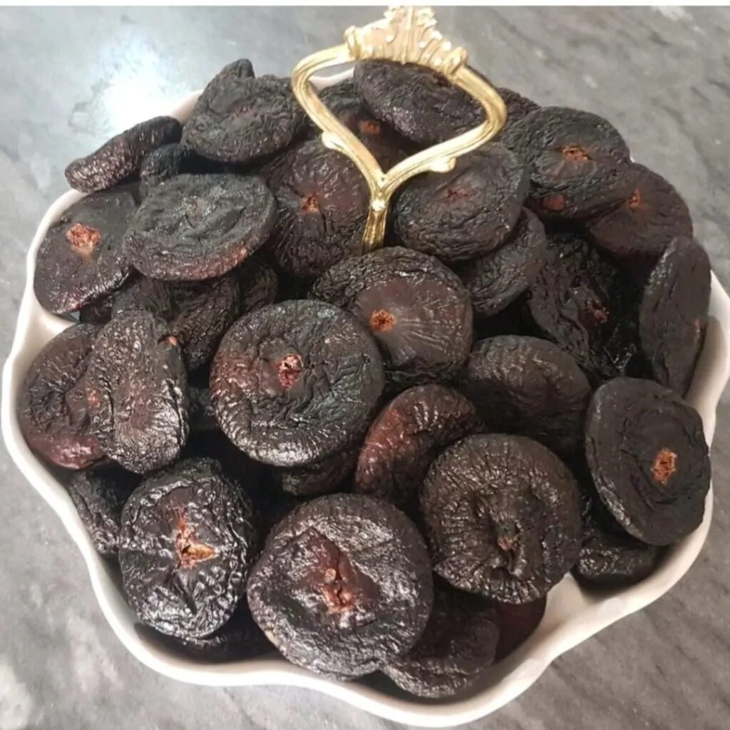 Figues Noires Mission Séchées Iraniennes - 500 grammes