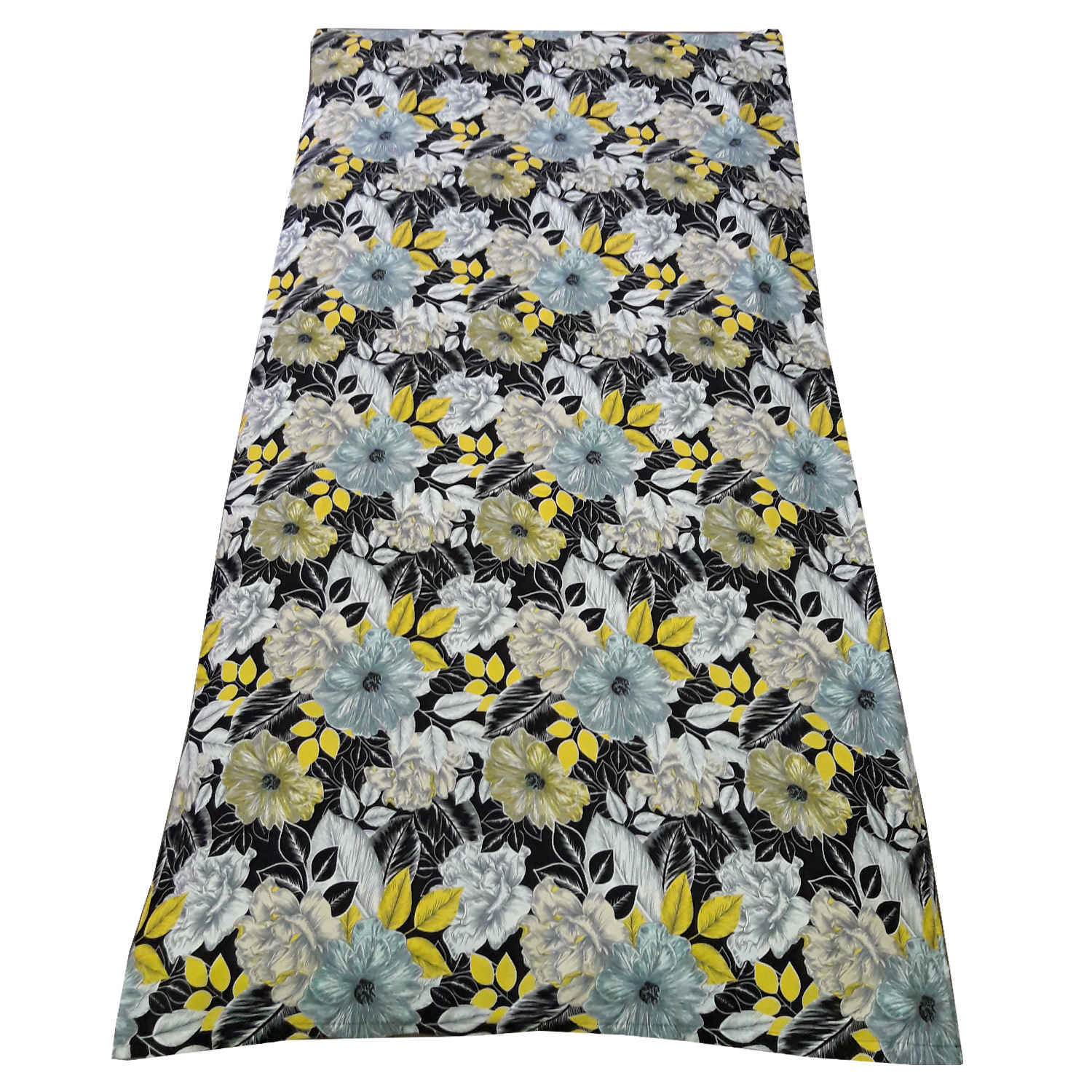 Housse de matelas en coton et polyester – Ajustée, respirante, motif floral, 195×90 cm