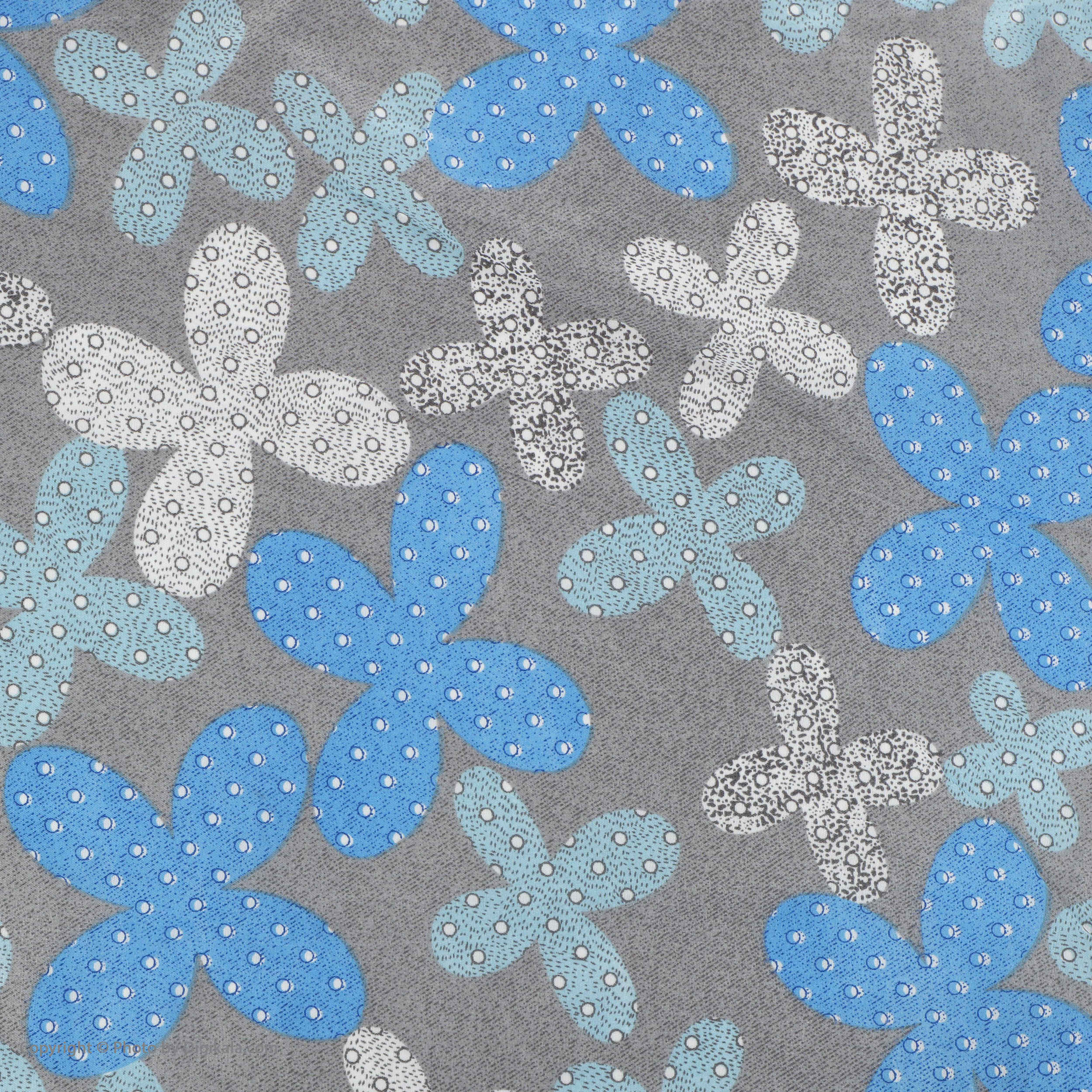 Housse de matelas en coton – Ajustée, respirante, lavable, motif floral, 190×90 cm