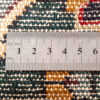 Tapis persan authentique avec laine noué à la main à Kermanshah Lachak Toranj