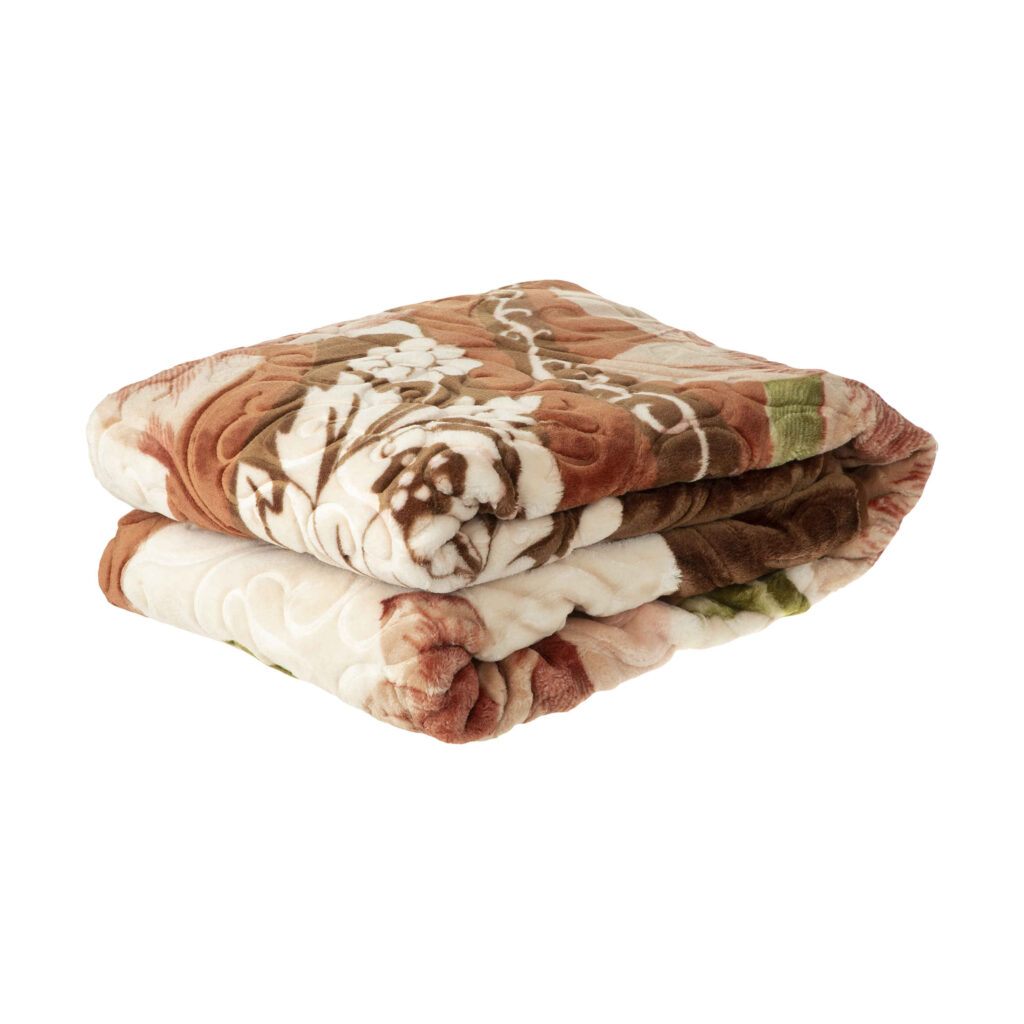 Couverture Golbaft Persane pour Lit Simple Motif Floral Barjesteh