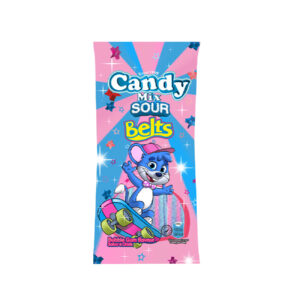 Bonbons gélifiés halal – Bâtonnets au goût de chewing-gum – Marabo (85g, x10)