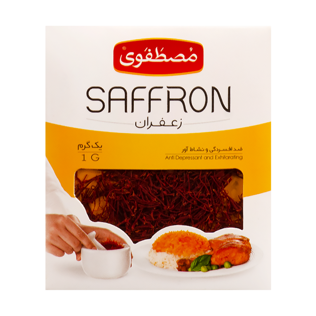 Safran iranien authentique Sargol Mostafavi 1g