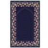 Tapis de prière islamique Sajadah pour Musulmans avec bordure florale