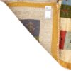 Tapis Gabbeh en laine persane tissé à la main en Fars Kashkuli crème