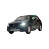 Voiture jouet Diecast iranienne L90 avec son et phares noire