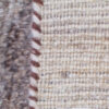 Tapis Gabbeh en laine persane véritablement tissé à la main bordé brun
