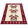 Tapis Gabbeh en laine persane tissé à la main en Fars oiseaux & fleurs