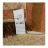 Tapis Kilim en laine persane véritablement tissé à la main en Khorasan marron