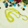 Chapelet afghan Shah Maghsoud jaune – 101 perles de prière