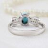 Bague en Argent Persan Faite Main avec Turquoise de Neyshabur Sahar
