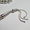 Chapelet islamique en argent Milad – 33 perles de prière